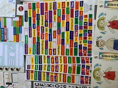 Back To School Scrapbooking Supplies Kit: Stickers Labels & Papers