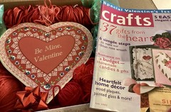 Huge Valentine Love Craft Box Lot