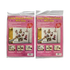 Lot Of 2-Create Magnetic Personalized Photos with Ease Two Sheets 6×9