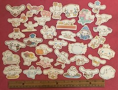 LOT OF 10 pcs Sanrio CINNAMOROLL puppy Cartoon Stickers hello kitty brand