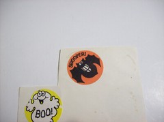 Vintage Trend Stinky Stickers KEEP ROLLING! Leather Scratch N Sniff, MATTE