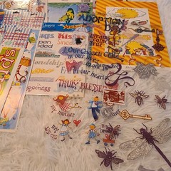 Lot of NRN Designs Stickers Holiday Family Friends Vacation Cowboy Baby Die-cuts