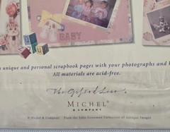 Michel&Company Creative Scrapbooking Kit,Baby Sweetness,6 12×12 Pages,Made in US