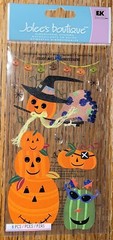 Jolees Pumpkin Costume Witch Trick or Treat Halloween 🎃 3D Scrapbook Stickers