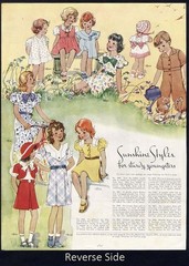 FASHION AD 1930s Pages 12 Different Back to Back PARIS Designs Gowns Dresses etc