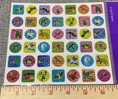 NOS Sticker King Vintage Cool RARE Prism Bird Stickers New Old Stock Lot of 5