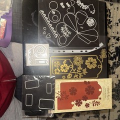 Paper Crafting Steel Dies Lot Of 44 Hearts, Flowers, Tags And Frames + More