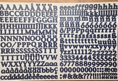Creative Memories ABC/123 BOLD-SASSY-CLASSY-HEADLINE, MONOGRAMS- NEW!