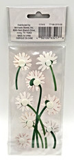 Recollections 3D Colorful Daisies FLOWERS Garden Wedding Scrapbook Stickers