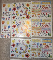 VTG Lot Kathy Davis Collections Scrapbooking Stickers All Occasions