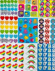 600 STICKER Collection Sandylion Hallmark Crafters Corner American Greetings