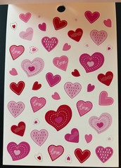 RECOLLECTIONS VALENTINE’S DAY STICKER BOOK 272 PC STICKERS 12 SHEETS ROMANCE