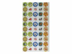 200 Christian Verse Stickers, 4 Pkgs-4 Sticker Sheets, Scrapbooking Crafts