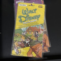 1970s WALT DISNEY STORYTIME DOODLES LETRASET RUB DOWN TRANSFERS SEALED LOT