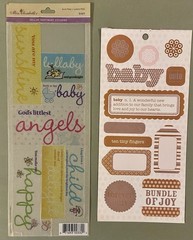 Lot of Baby Girl Stickers! Jolee’s Boutique, K & Company, Etc