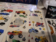 Vintage Sandylion Mrs. Grossmans Car Transportation Sticker Sheet Album Book Lot