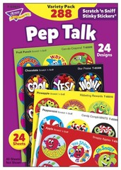 Stinky Stickers Variety Pack – 288 Count, 24 Designs, 8 Scents