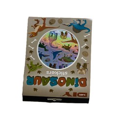 Dinosaur Fun Cartoon Sticker Sheets for Scrapbooking Crafts Decorative Hobbies
