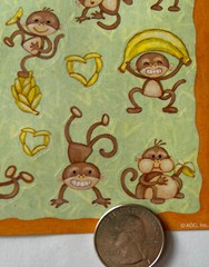 SILLY MONKEY Stickers(17pc)American Greetings•Animal•Dancing•Bananas •Jungle•