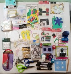 Large Scrapbook / Craft Lot See Pictures!!