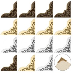 Book Corner Protector Metal Corner Cover for Scrapbook Album Menu Folder Incl…