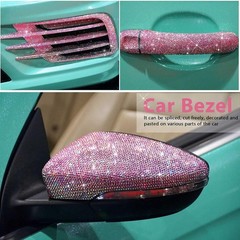Creative Bling Rhinestone Sheet 9.4×7.9 – 12000 High-Density Decals for Women