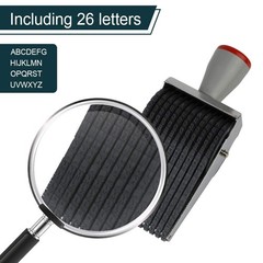 Amytalk 12 Digits Roller Stamp 6 x 7.8 x 16.8 centimeters, 12