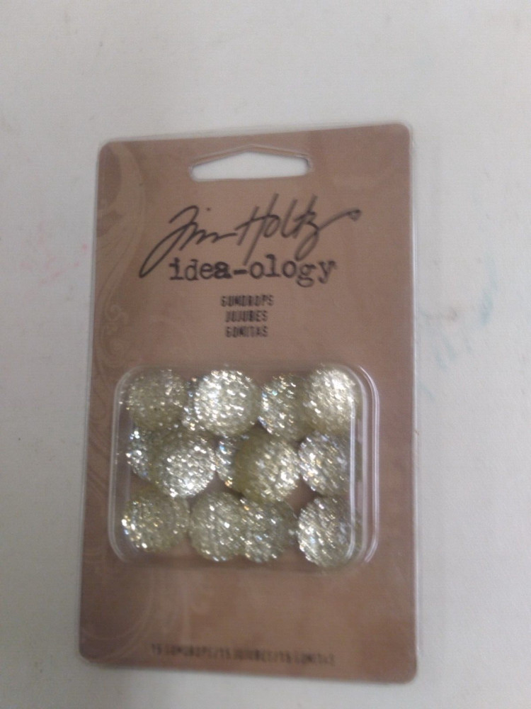 Tim Holtz idea-ology GUMDROPS-HEARTS 15 pieces