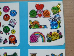 Vintage 1980s Prism Sticker Lot 12 Vending Sheets Unicorn Gorilla Snail Frog BJ