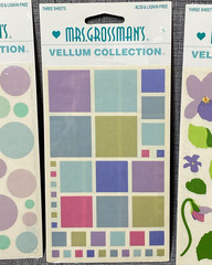Vintage Mrs. Grossman’s & Stickopotamus Stickers Hambly Prismatic Sparkle 9 Pack
