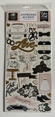 Echo Park 6 x 12 Chipboard Accents Multiple Variations-You Choose