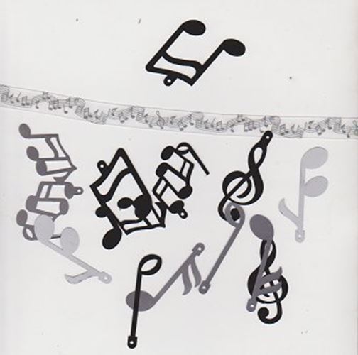 Music Note Embellishment Assortment Set