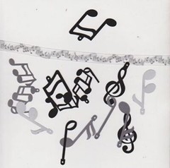 Music Note Embellishment Assortment Set