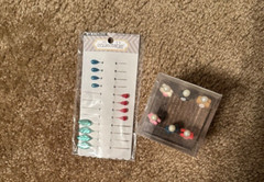 Lot 2 Webster’s Pages and My Minds Eyes Decorative Push Cameo Pins