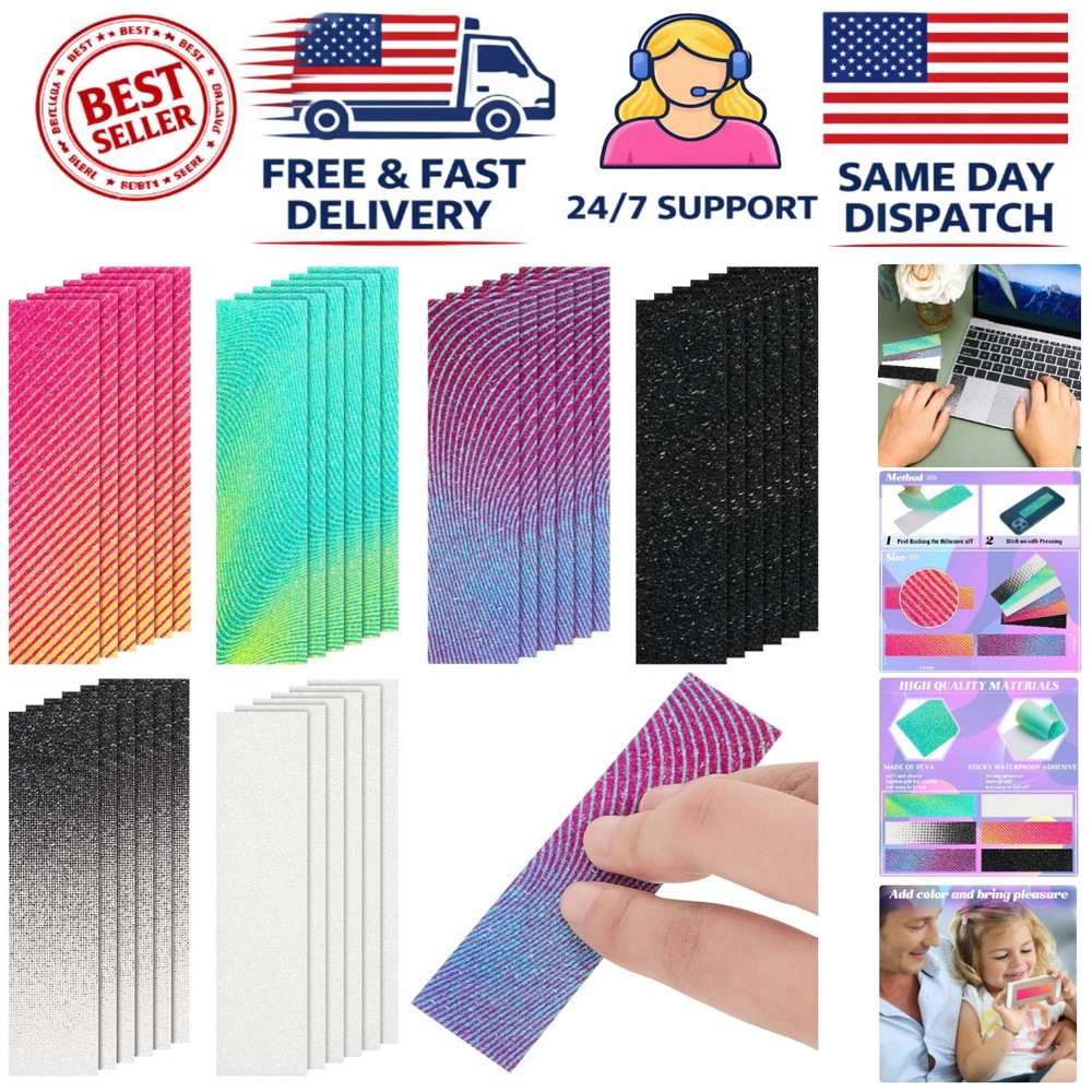 Durable Adhesive Anxiety Stickers – 36 Pcs Gradient Style for Emotional Balance
