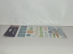 Scrapbooking Stickers by Sticko Baby Gender Boy Theme