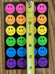 Vintage Smiley Face Stickers American Greetings, AGC, 5 Sheets Remain