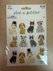 The Paper Studio Puffy Animal & Insect Stickers Multicolor 494889