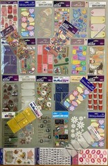 Lot Of 33 Sheets Sticko Stickers! All Occasion!