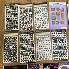 Lot Of 18 NOS Vintage Pkgs Of Stickers Asst Brands + Themes #1