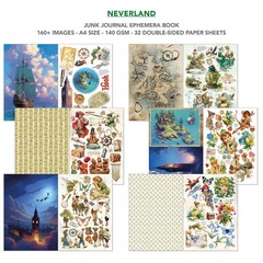 Hello Beautiful Junk Journal Scrapbooking Cards A4 Neverland Scrap