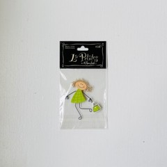 The Paper Studio La Petites Wooden Sticker Embellishments – Kids
