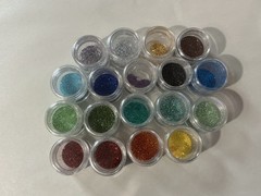 Vintage Scrapbook Embossing Gun, Tray, Glitter & Glitter Beads, Magic Scraps Lot