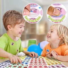 VKPI Scratch and Sniff Stickers – 864 Pieces, 12 Different Scents, Multicolor
