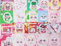 100 pcs random Korean high quality kiss cut sticker lot, kpop photocard stickers