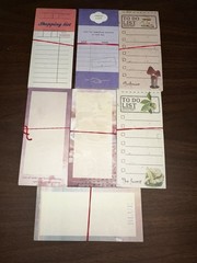 Memo Pad Paper Sheets Over 100 Sheets 3 Different Sizes Journaling Scrapbooking