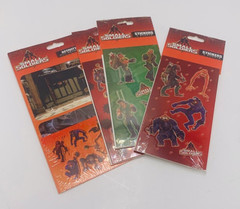 Vintage 1998 Small Soldiers Movie Stickers Sealed Kirsten Dunst NOS Lot of 4
