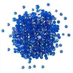 Buttons Galore Crystalz Set BRIGHT COLORS – AB Rhinestones for Crafts