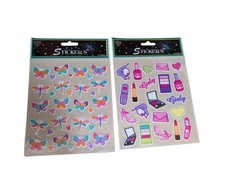 Lot of 23 Nicole Quality Value Scrapbook Sticker Packs No Dupes Various Themes