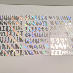 Scrapbook Supplies Lot | Stickers | Stencils | PLEASE READ | 27 pks